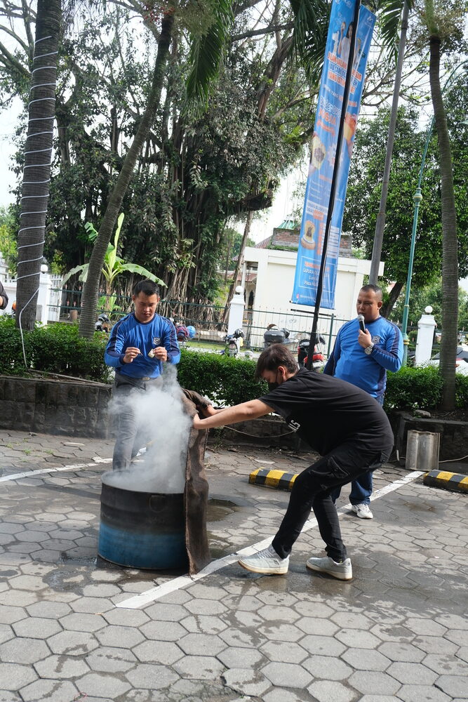 Pelatihan Pemadam Kebakaran Plaza Malioboro