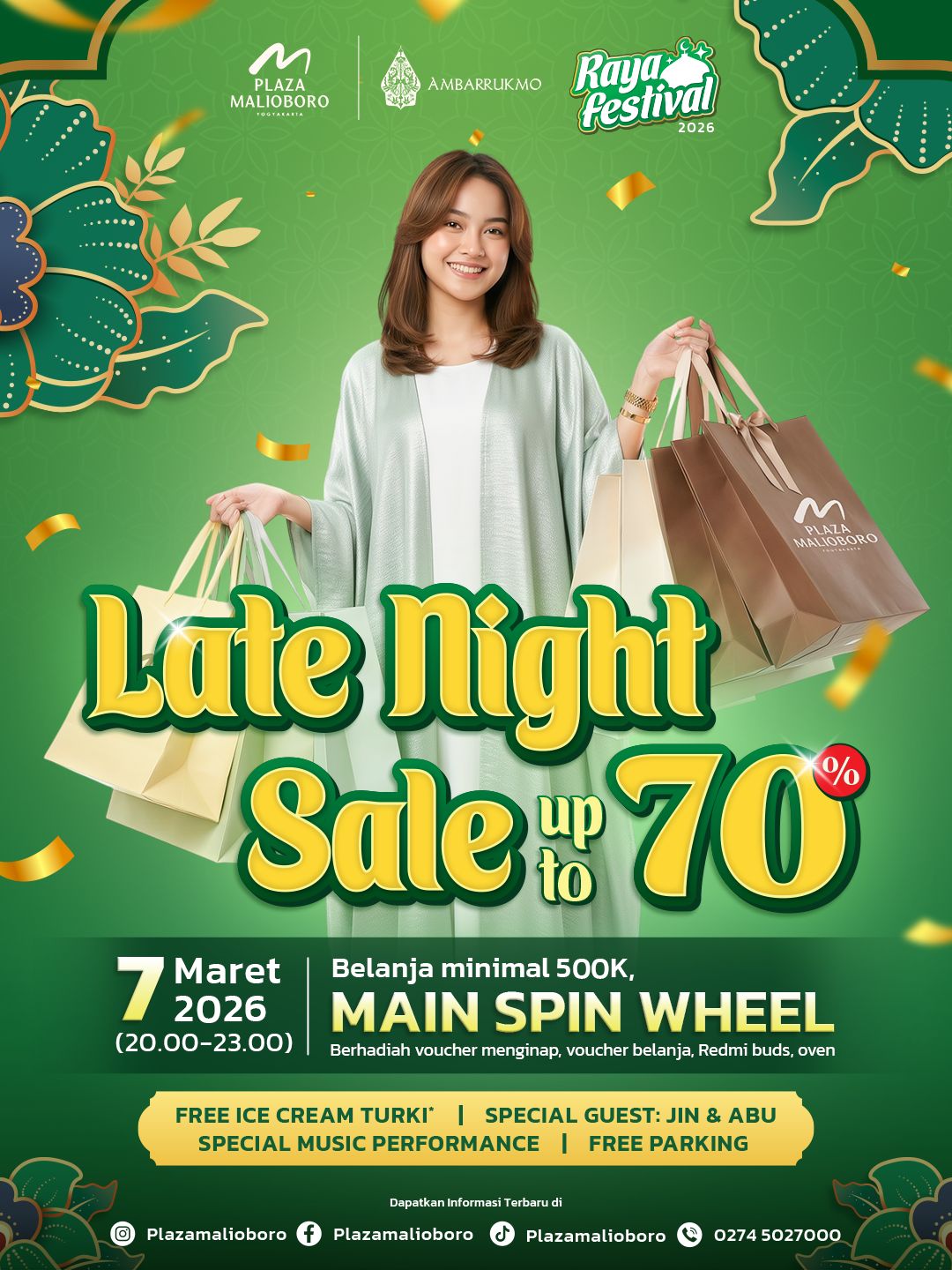 LATE NIGHT SALE PLAZA MALIOBORO
