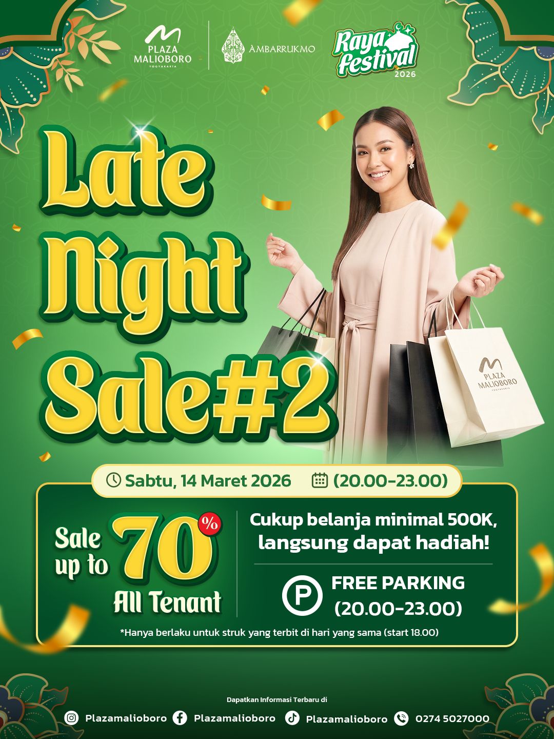 LATE NIGHT SALE PLAZA MALIOBORO