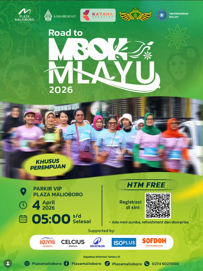 Road to Mbok Mlayu 2026 Plaza Malioboro