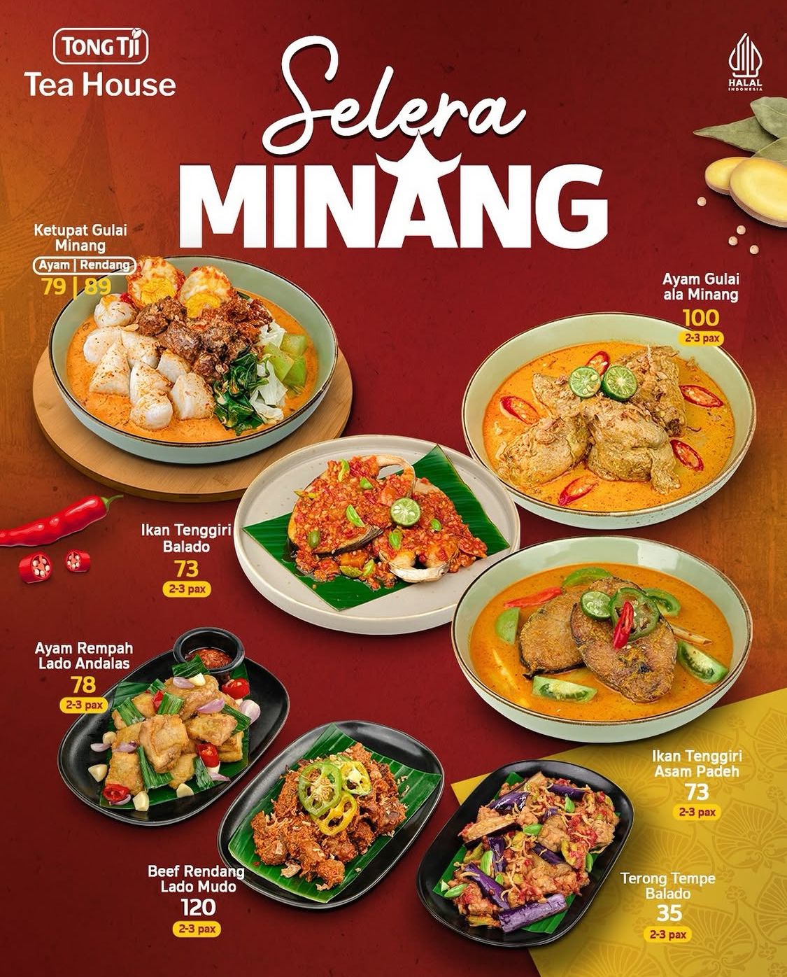 Selera Minang Tong Tji Tea House