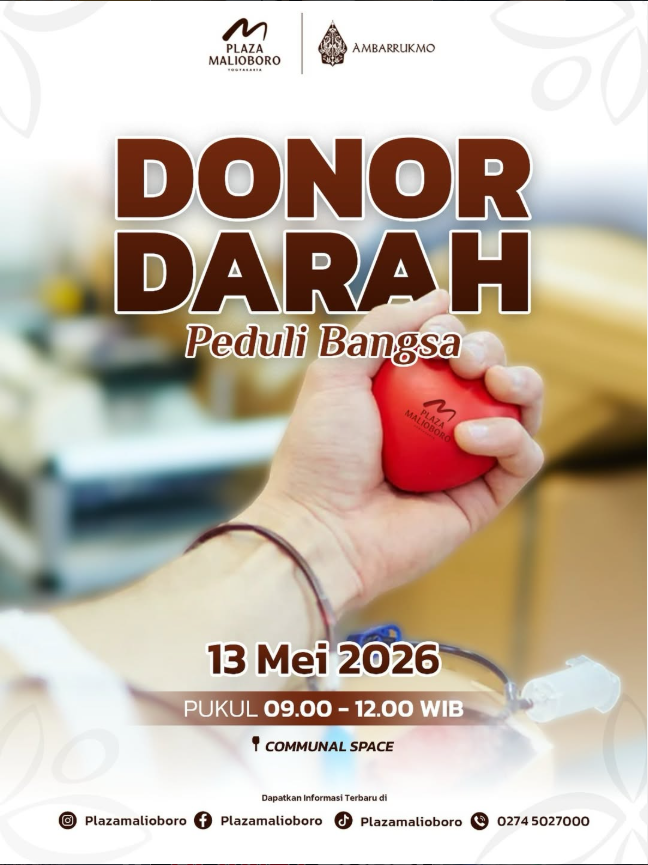 Donor Darah Mei 2026 Jogja