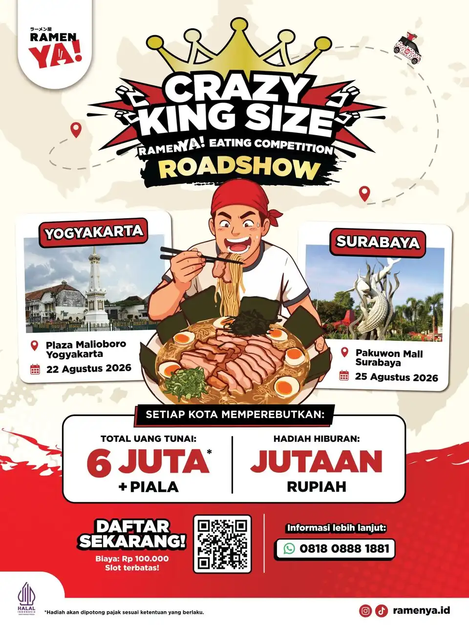 RamenYA! Crazy King Size Competition