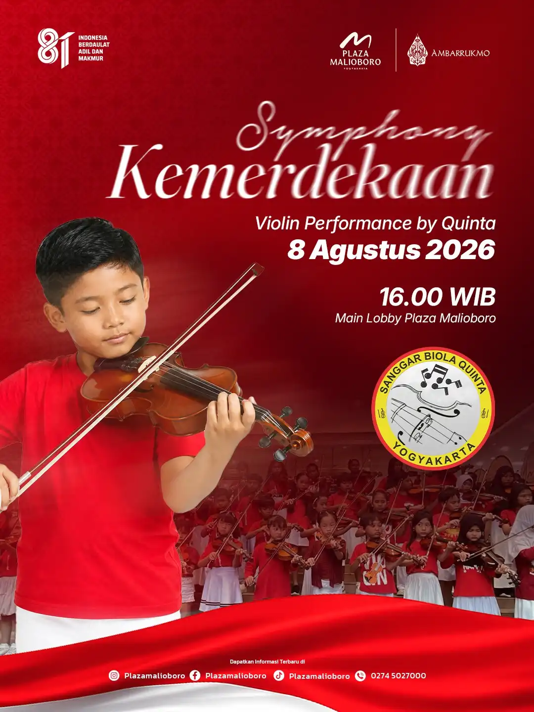 Symphony Kemerdekaan-Sanggar Biola Quinta