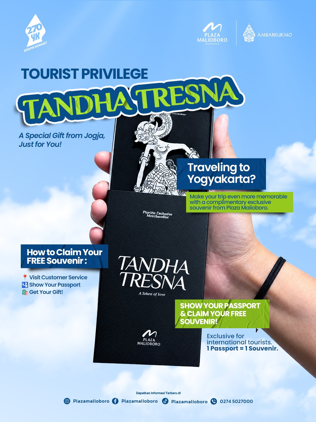 Tourist Previlege Plaza Malioboro Mall Yogyakarta